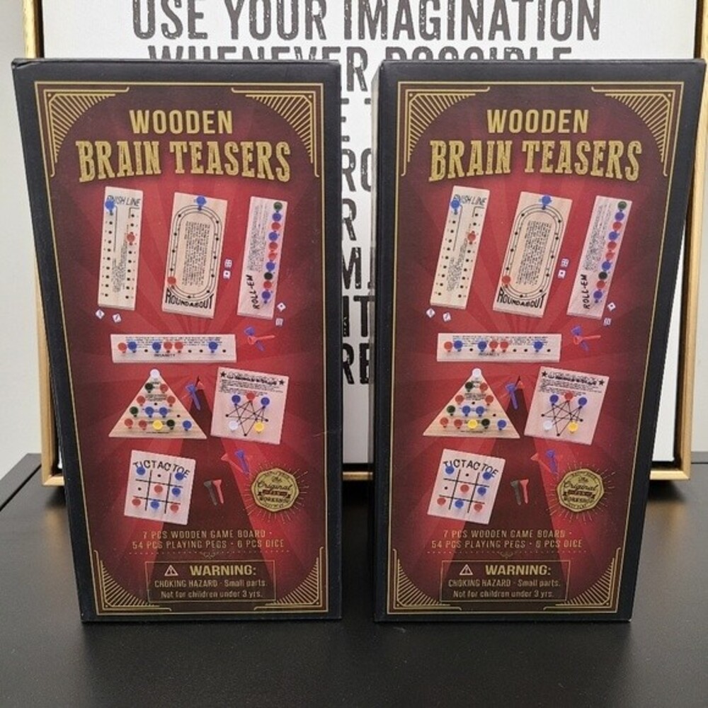 Wooden Brain Teasers